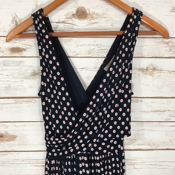 LOFT NAVY BLUE TANK DRESS SIZE XS - Picture 2 of 6